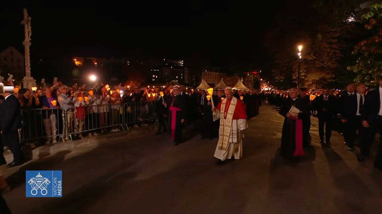 Rosary and Torchlight Procession | Lourdes