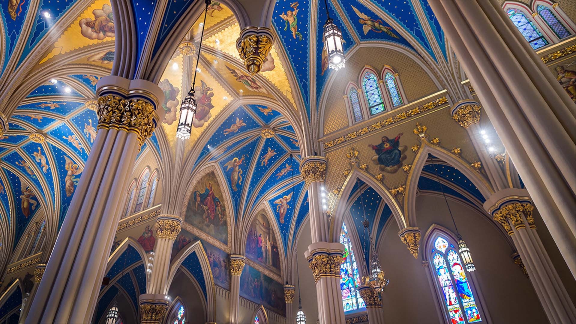 Notre Dame Sunday Mass