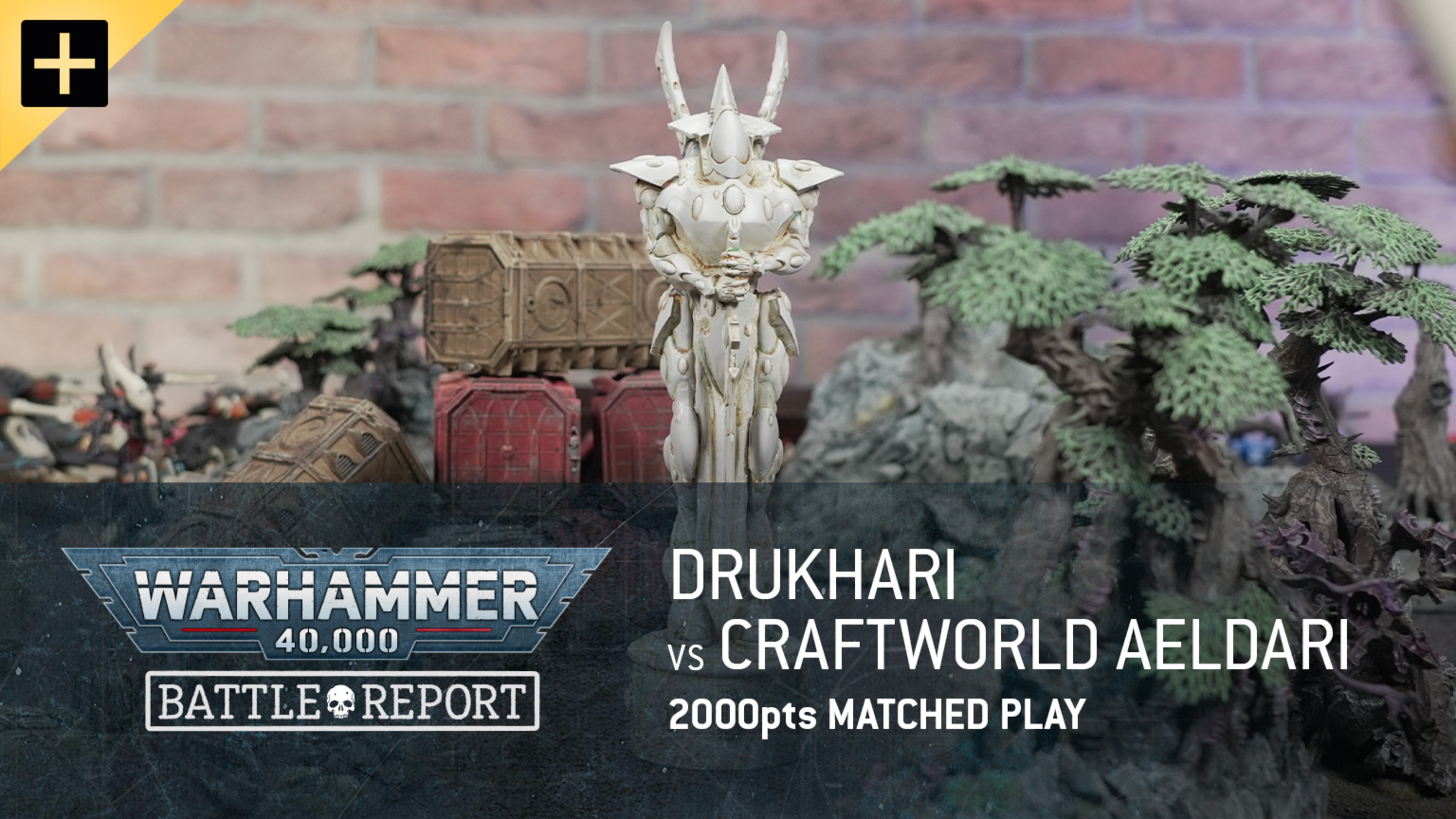 Warhammer 40,000: Drukhari versus Craftworld Aeldari
