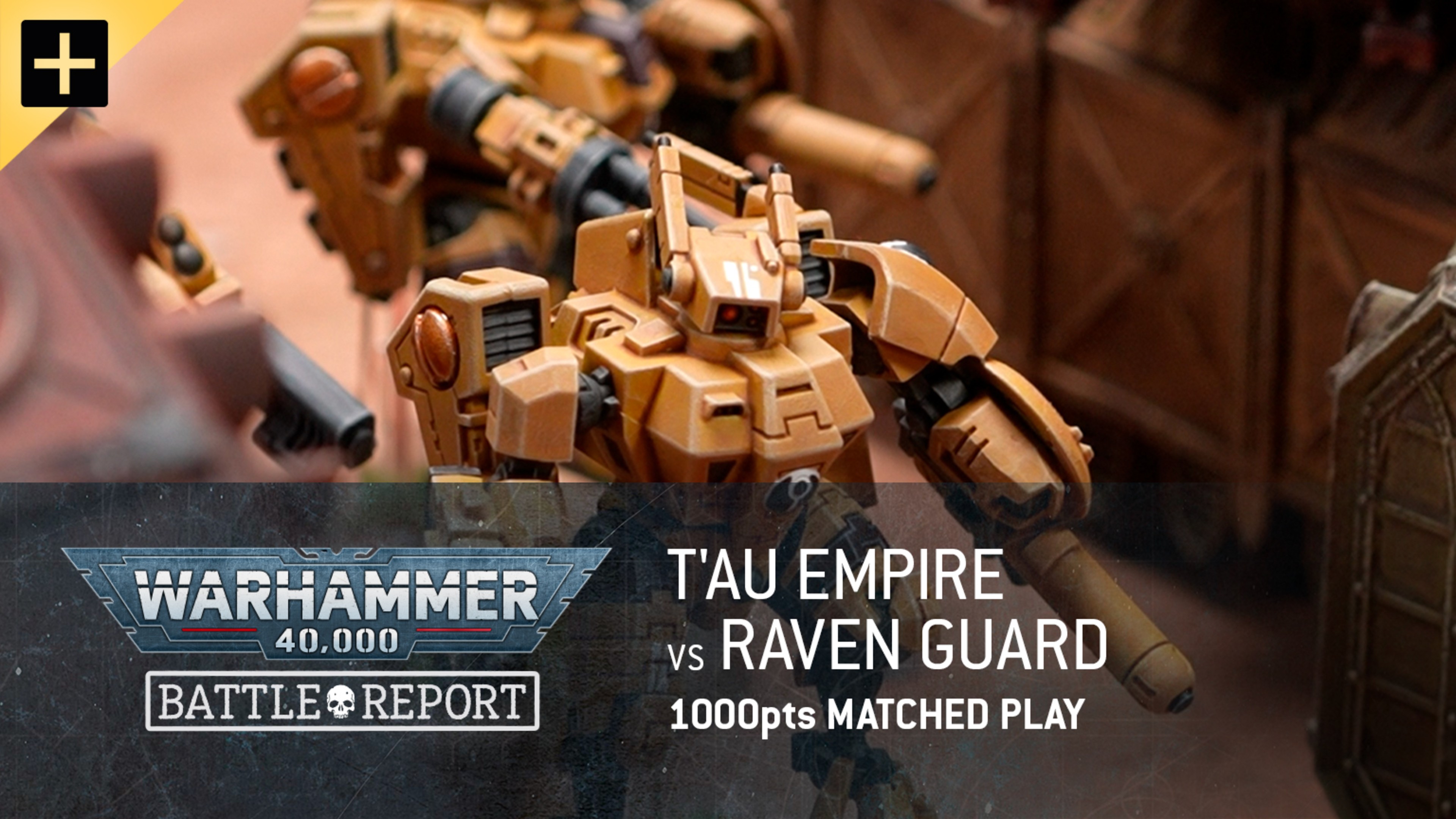 Warhammer 40,000: T'au Empire vs Raven Guard
