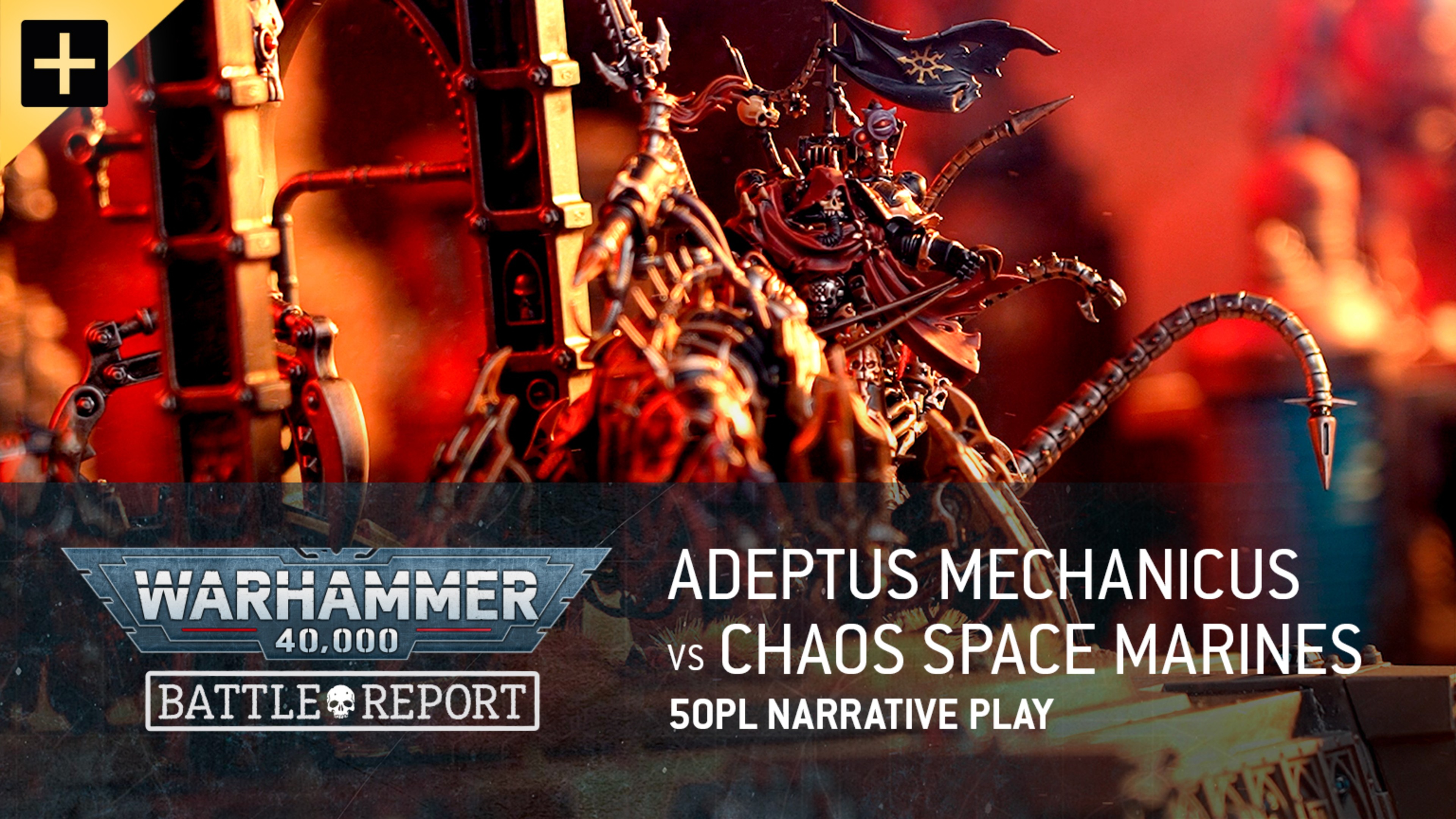 Warhammer 40,000: The Siege of Dharrovar Part 1 – Adeptus Mechanicus vs Chaos Space Marines