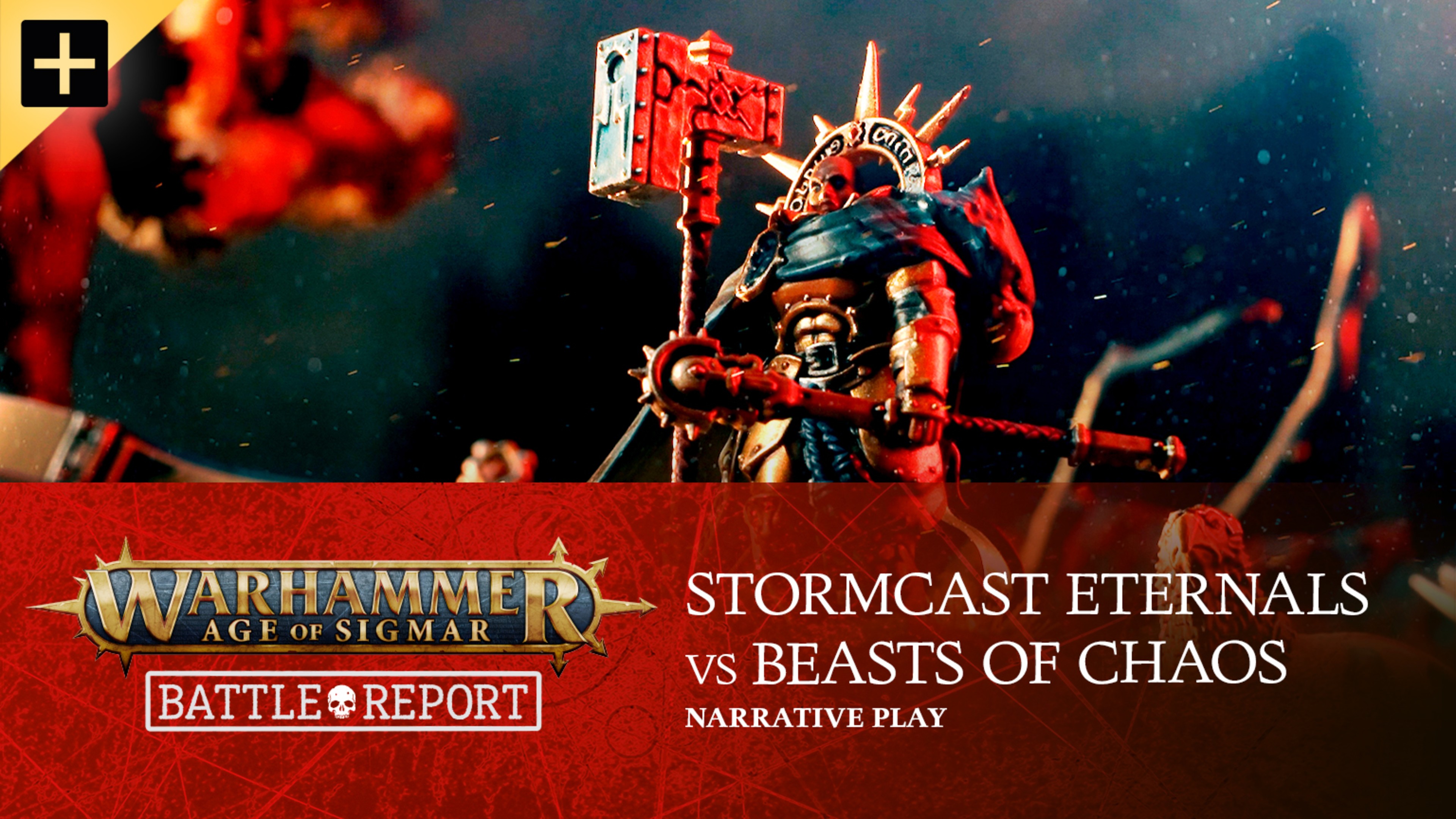 Warhammer Age of Sigmar: Path to Glory Campaign Part 1 – Stormcast Eternals vs Beasts of Chaos