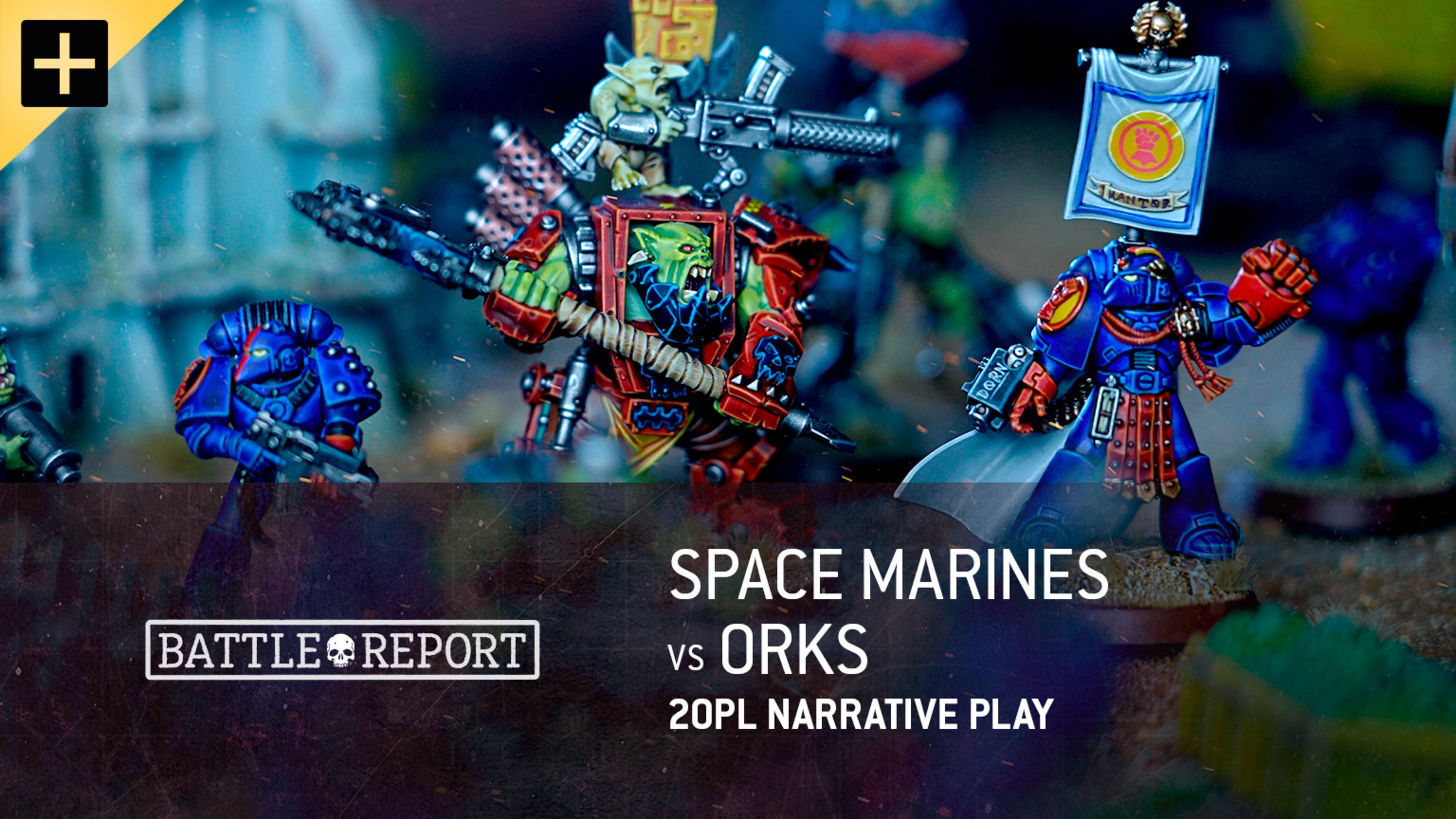 Warhammer 40,000: Battle at the Farm – Space Marines vs Orks