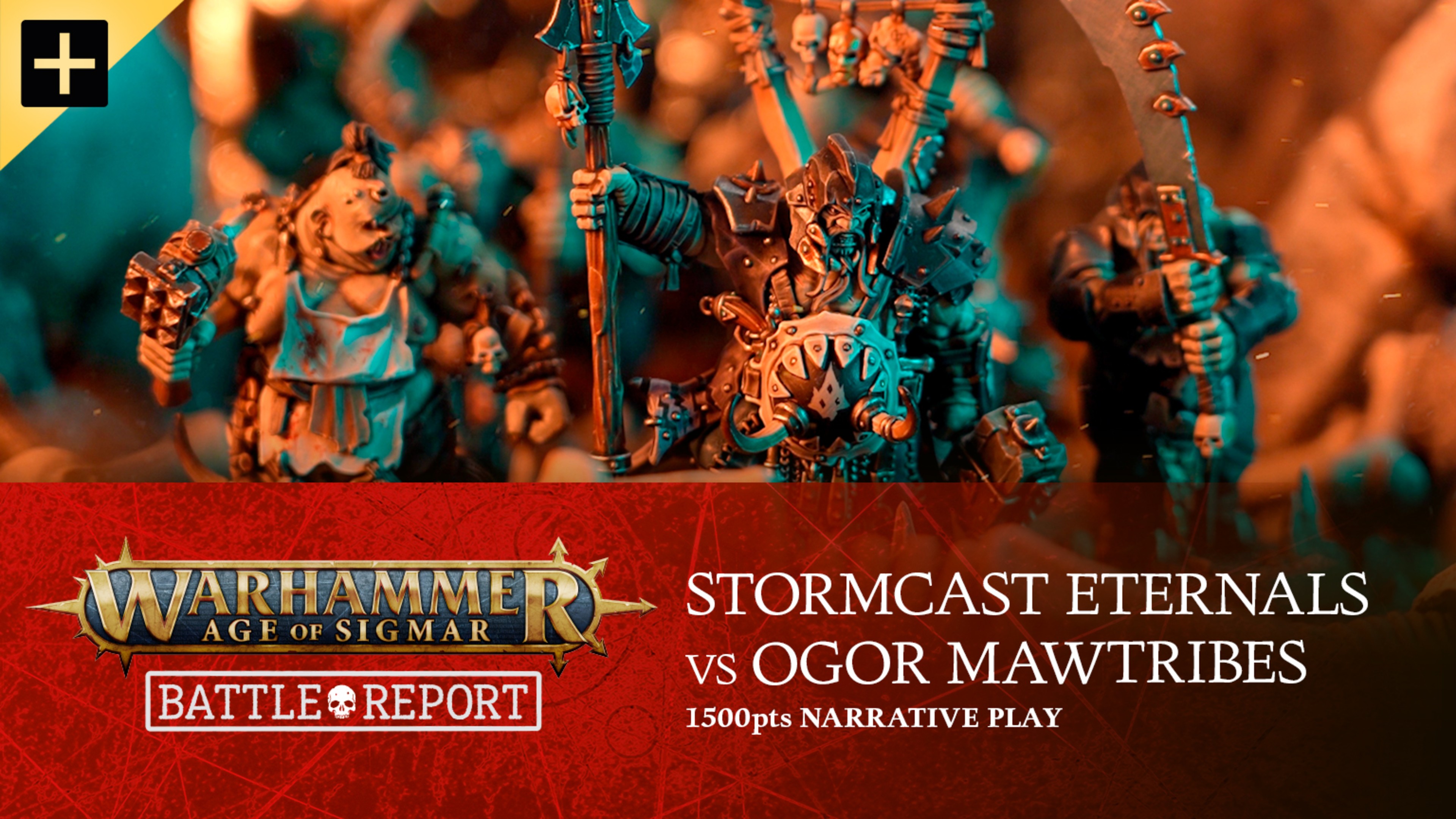Warhammer Age of Sigmar: Path to Glory Campaign Part 2 – Stormcast Eternals vs Ogor Mawtribes