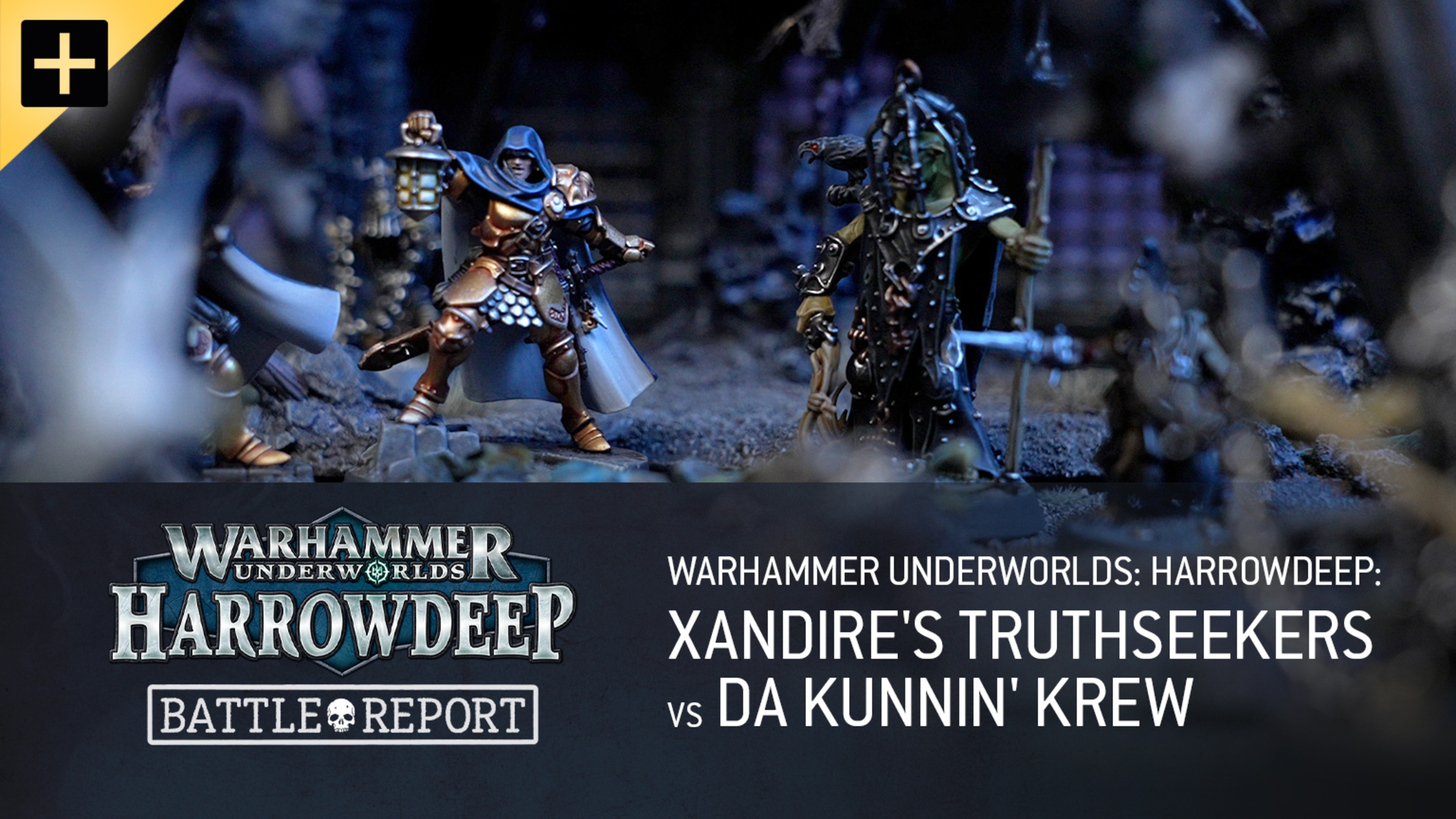 Warhammer Underworlds: Harrowdeep: Xandire's Truthseekers versus Da Kunnin' Krew