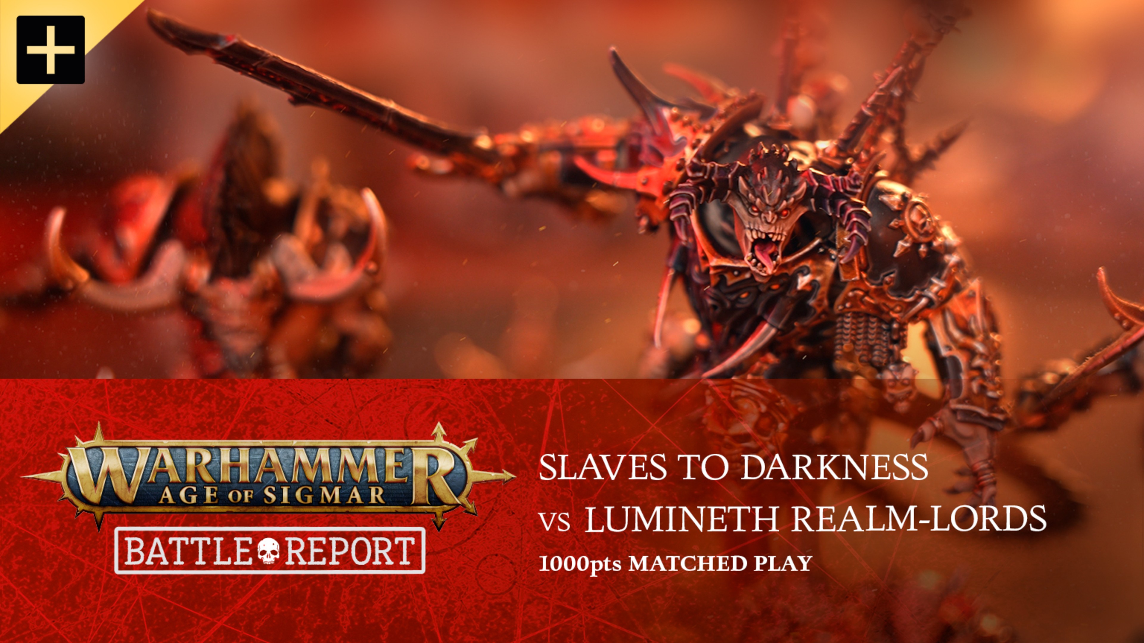 Warhammer Age of Sigmar: Slaves to Darkness vs Lumineth Realm-lords