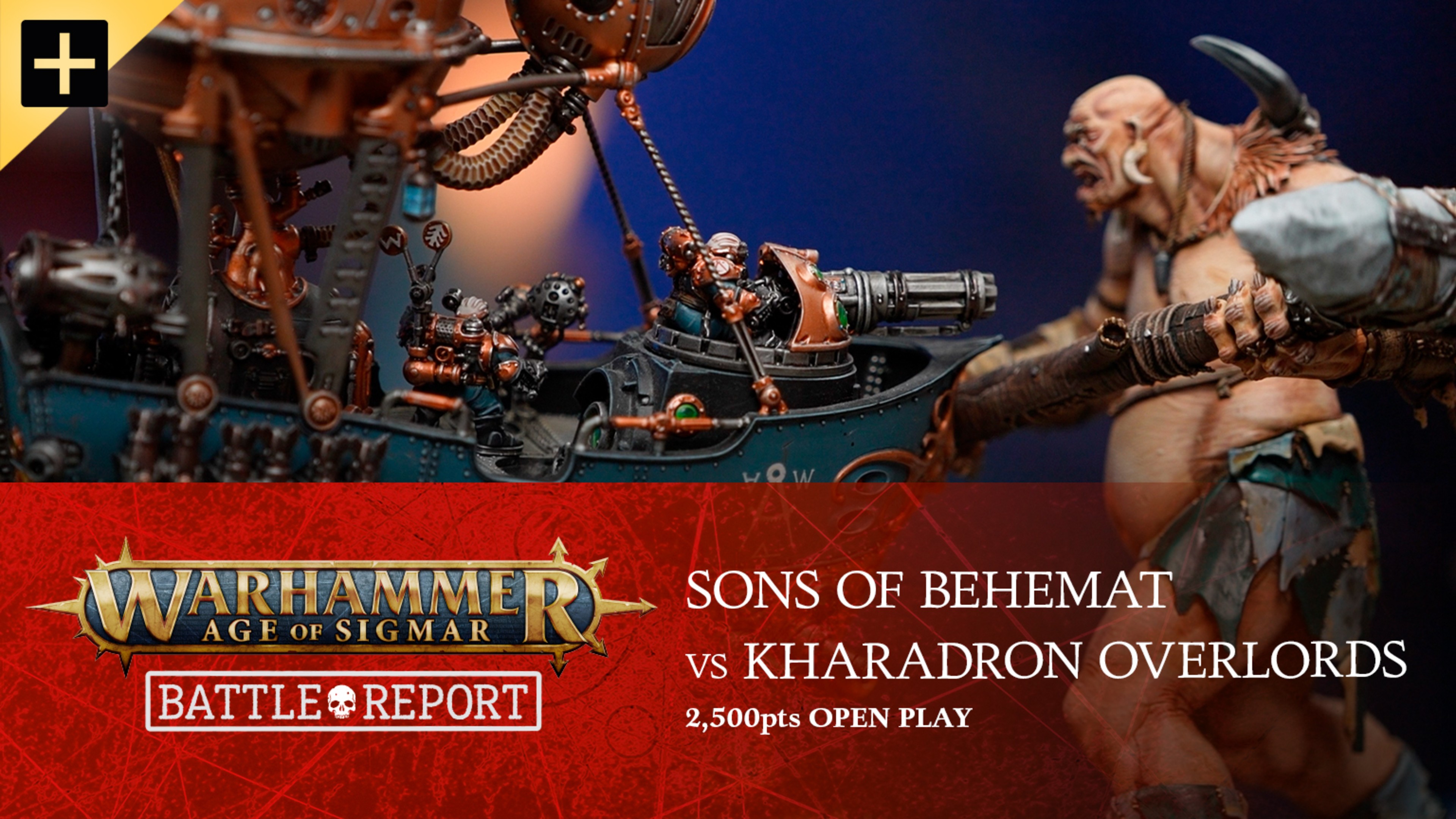 Warhammer Age of Sigmar: Sons of Behemat vs Kharadron Overlords