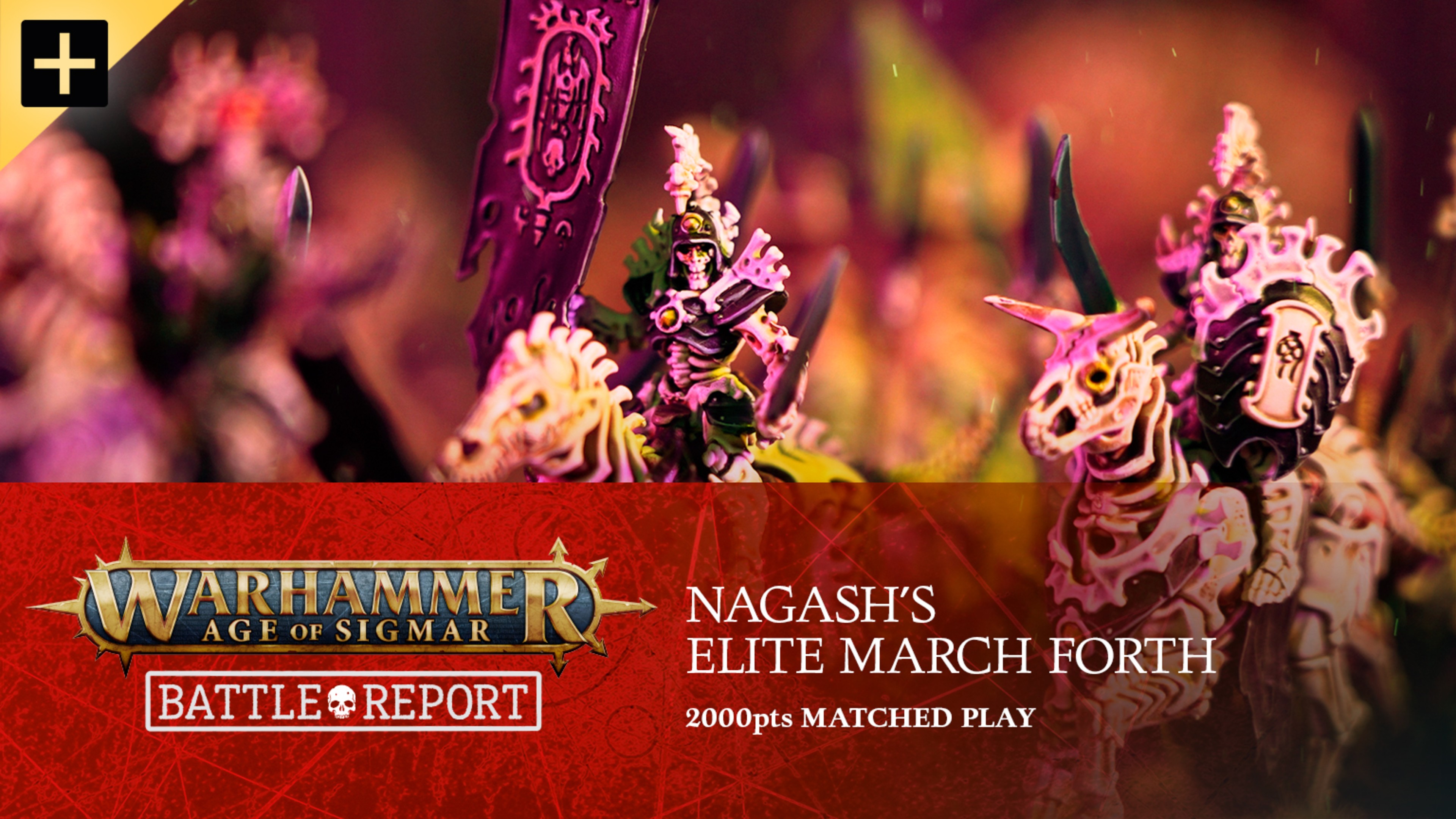 Warhammer Age of Sigmar: Ossiarch Bonereapers vs Slaves to Darkness