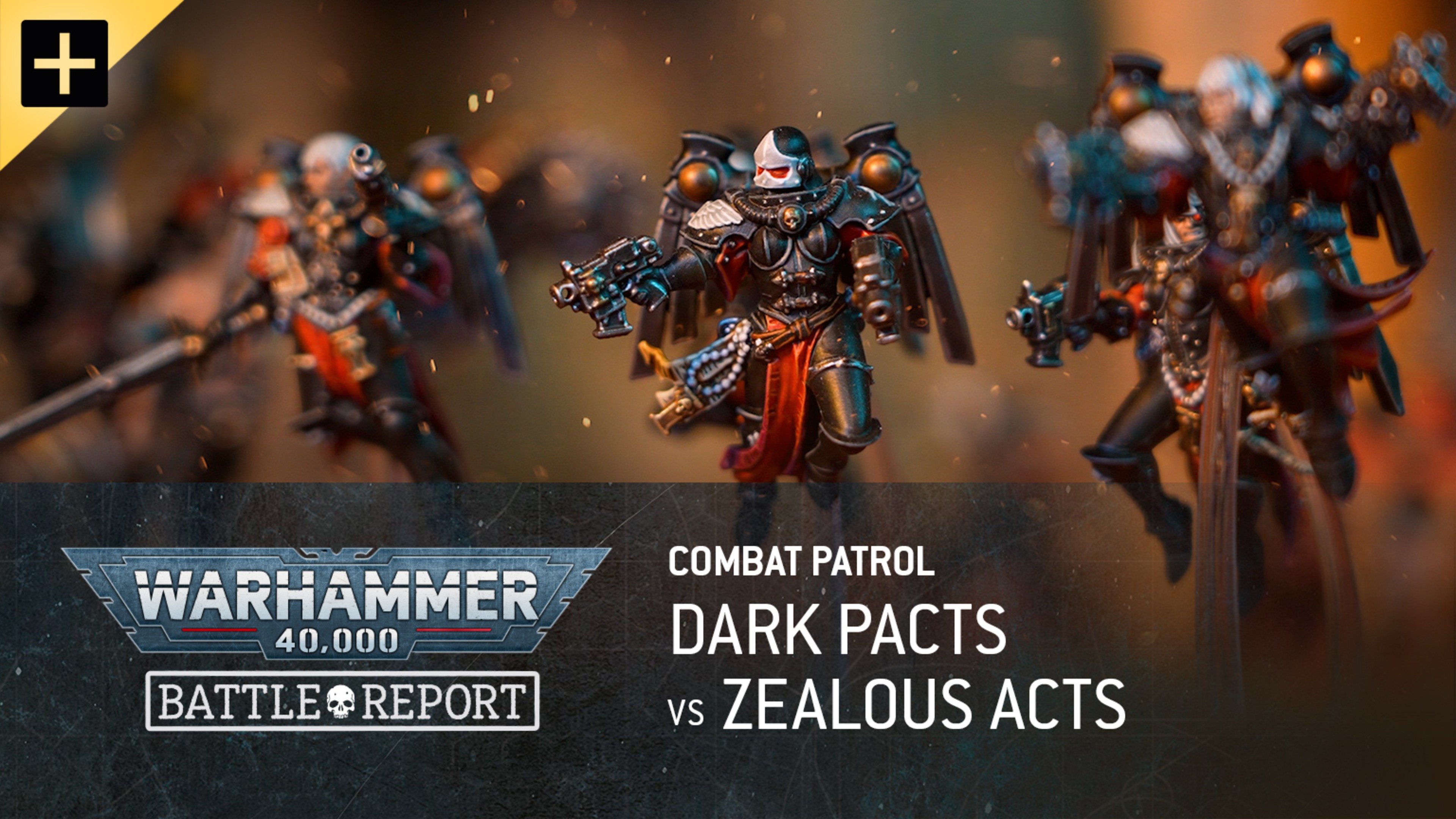 Warhammer 40,000: Chaos Space Marines vs Adepta Sororitas – Combat Patrol