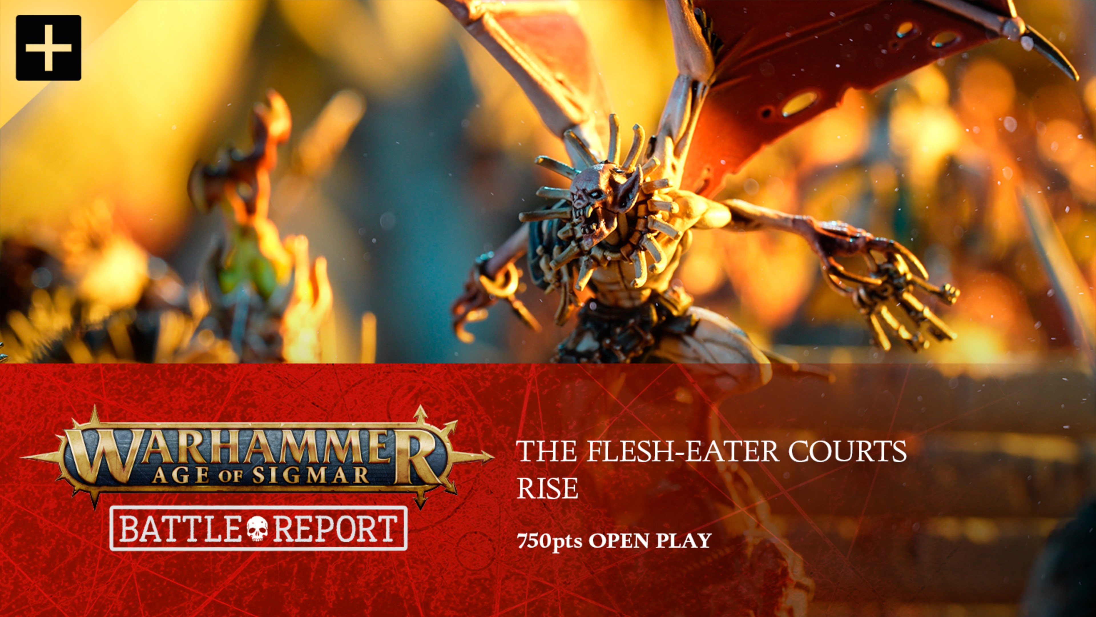 Warhammer Age of Sigmar: Flesh-eater Courts vs Fyreslayers