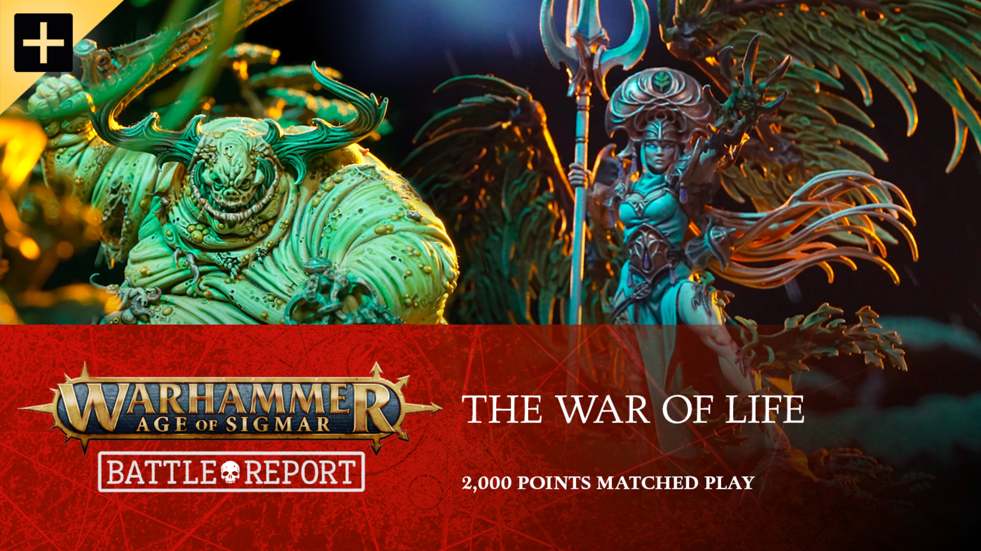 Warhammer Age of Sigmar: Sylvaneth vs Maggotkin of Nurgle