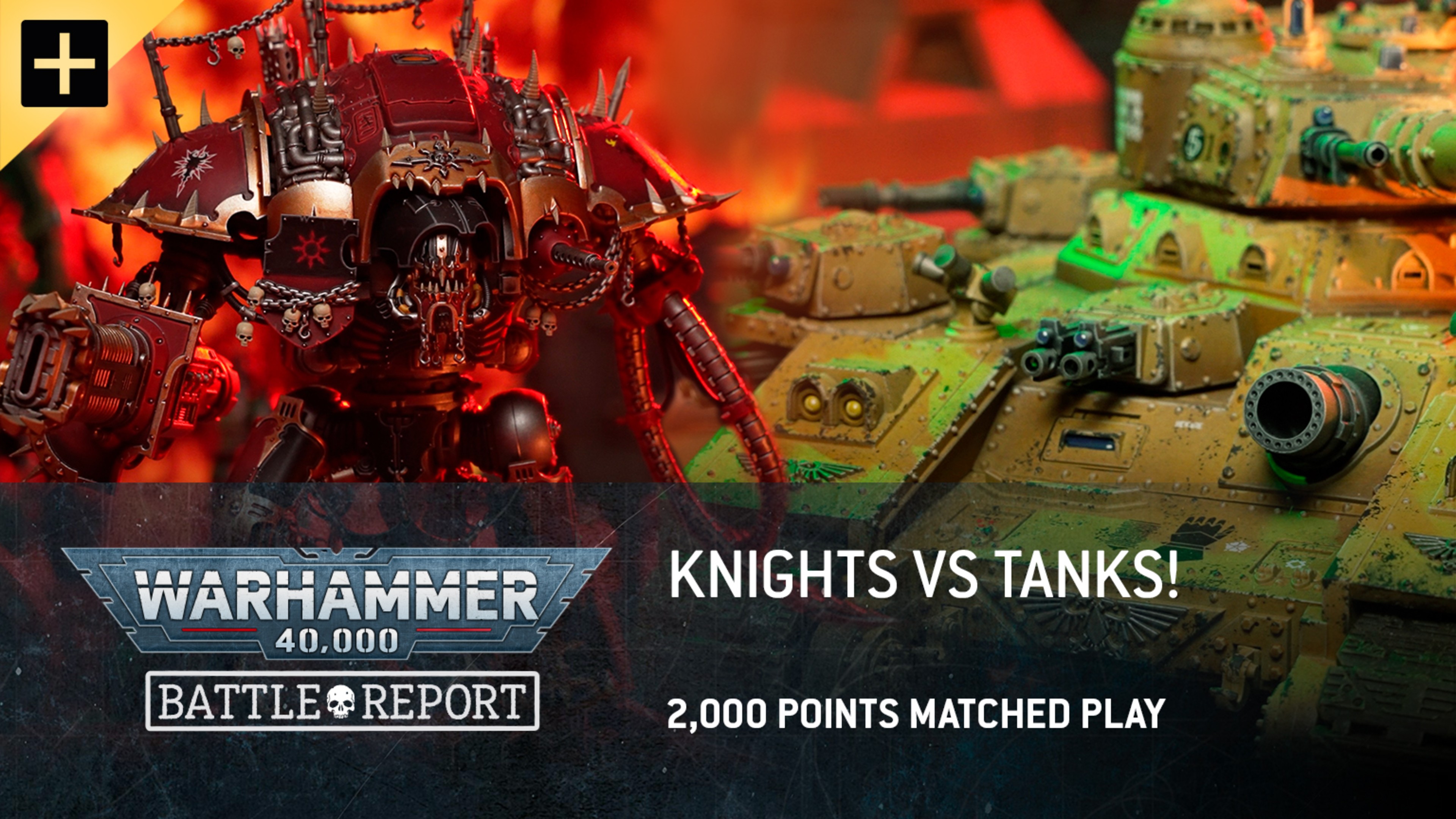 Warhammer 40,000: Chaos Knights vs Astra Militarum