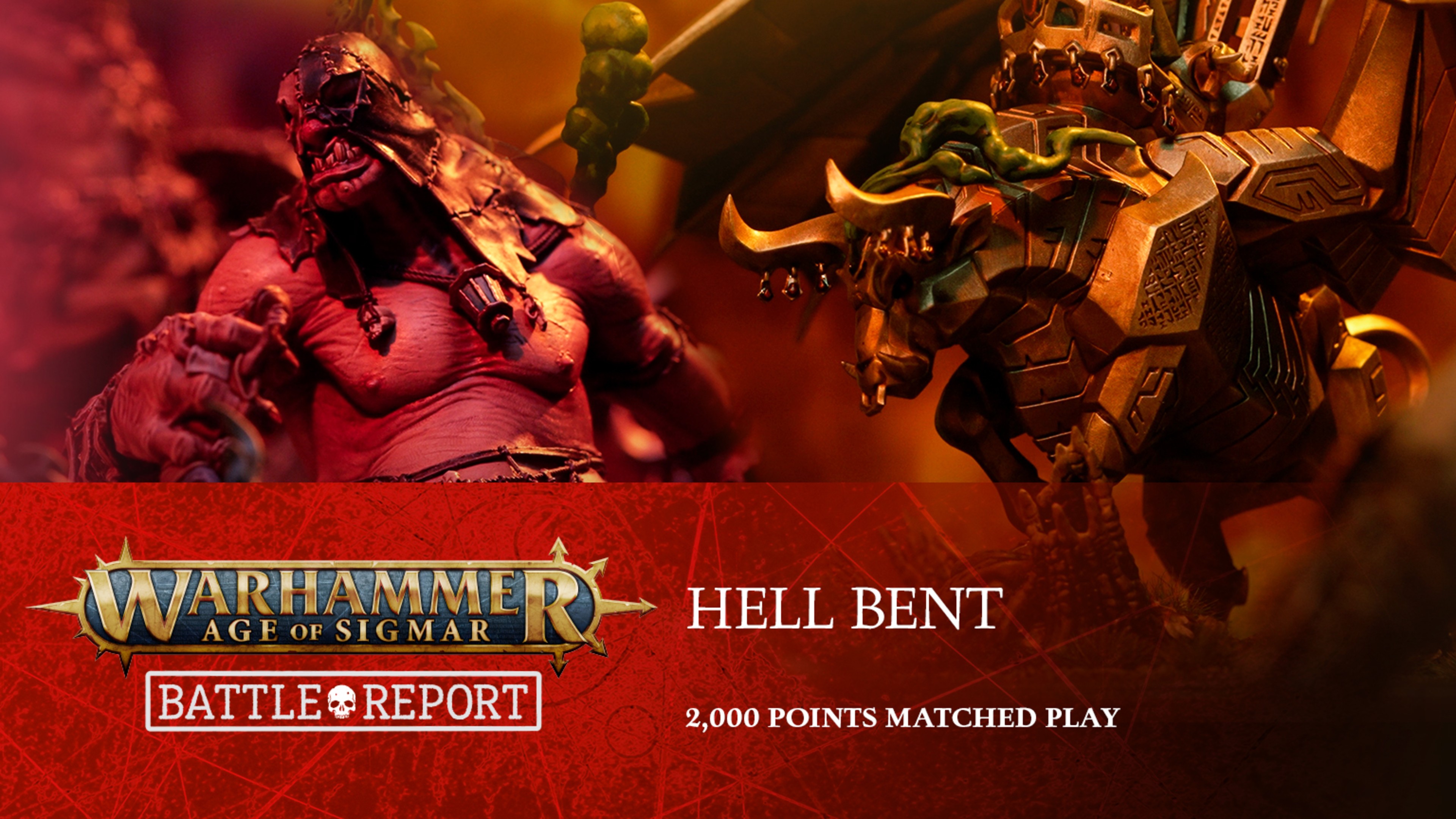 Warhammer Age of Sigmar: Helsmiths of Hashut vs Sons of Behemat