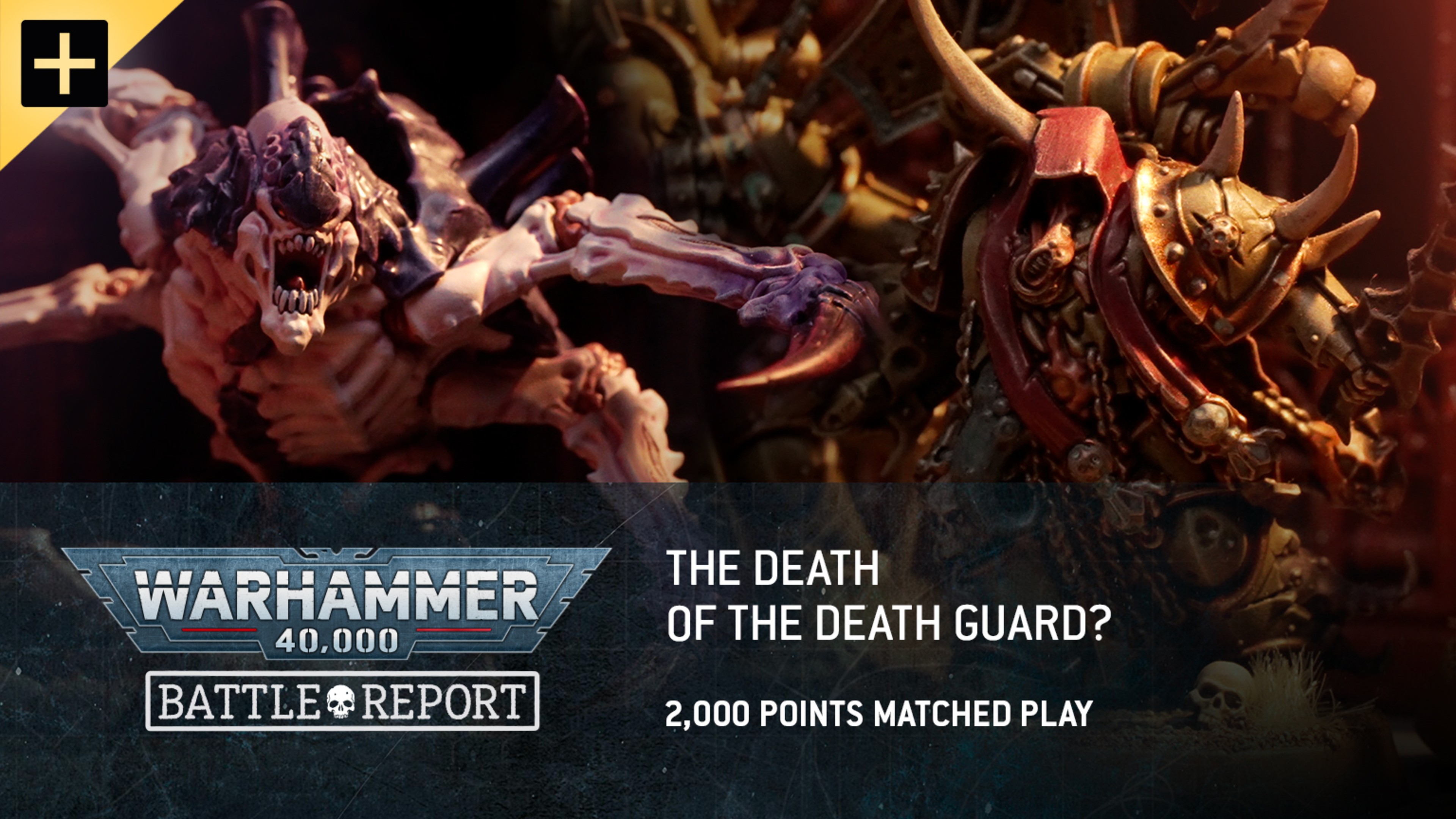 Warhammer 40,000  Tyranids vs Death Guard