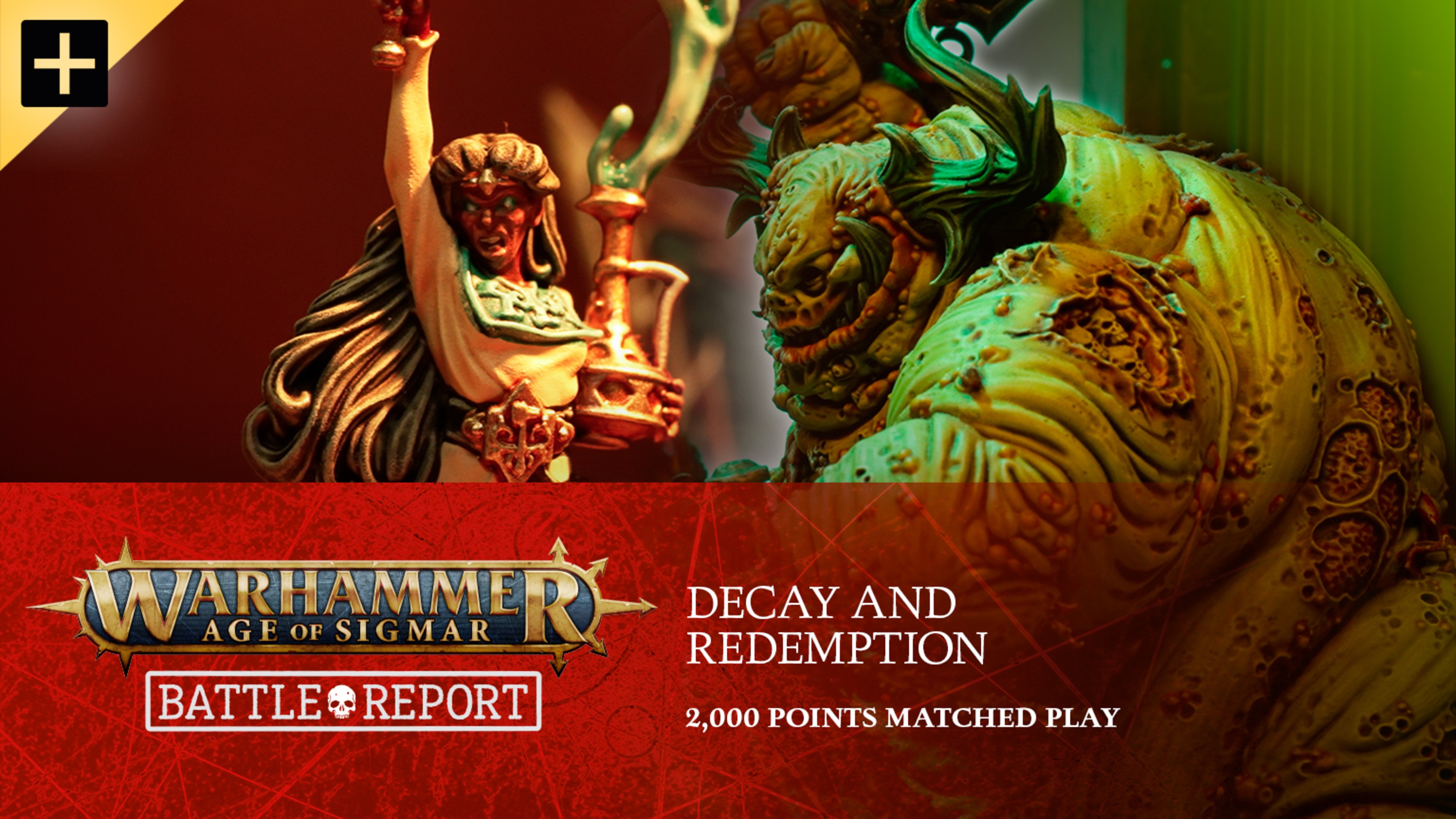 Warhammer Age of Sigmar:  Stormcast Eternals vs Maggotkin of Nurgle