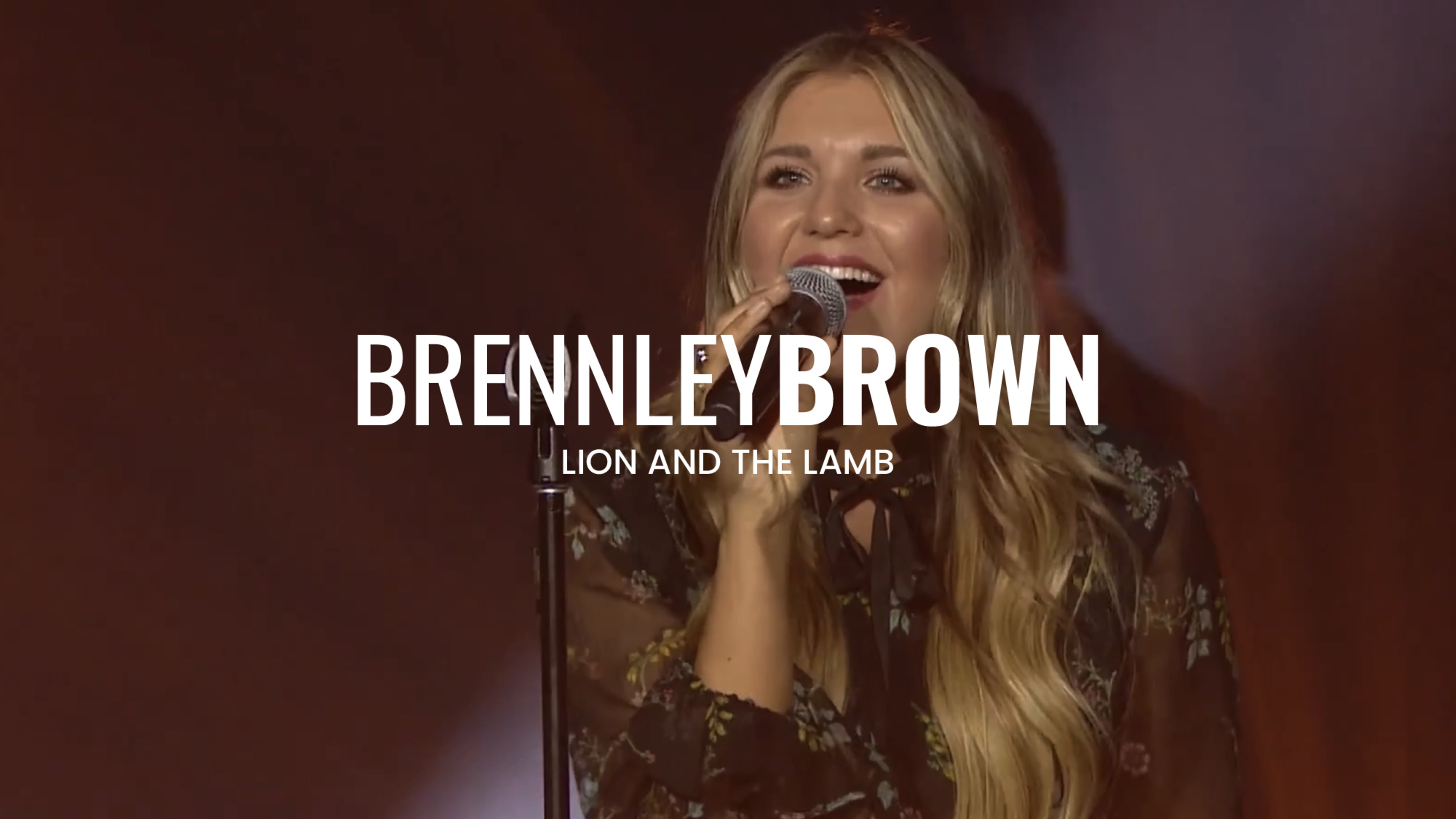 Brennley Brown | Lion and Lamb