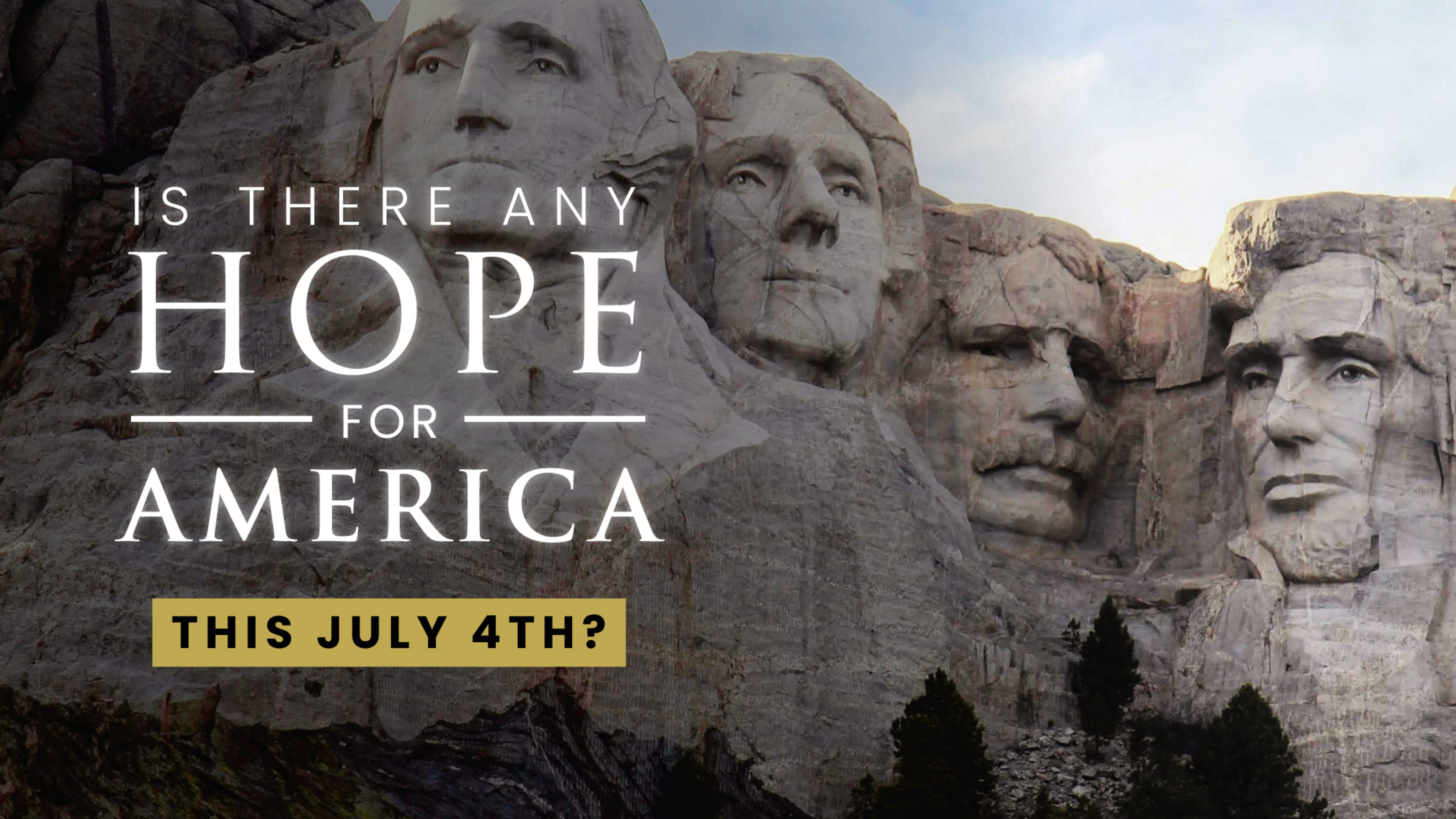 Is There Hope for America?