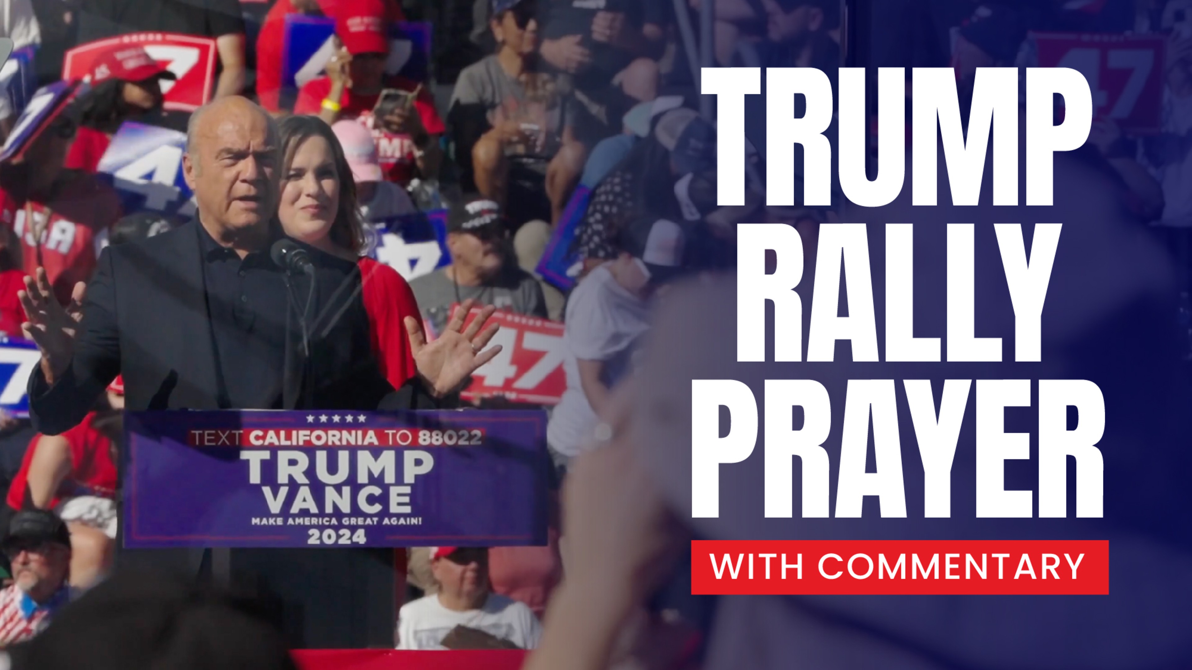 I Am a Christian Patriot: Greg Laurie Speaks at Trump Rally