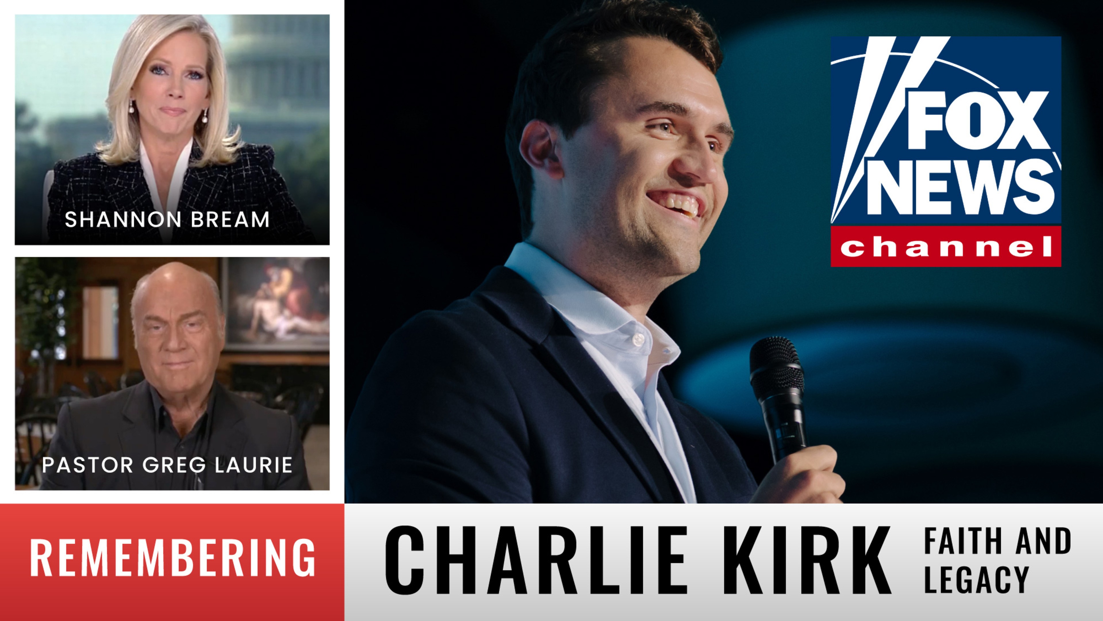 Pastor Greg & Shannon Bream Remember Charlie Kirk’s Faith and Legacy