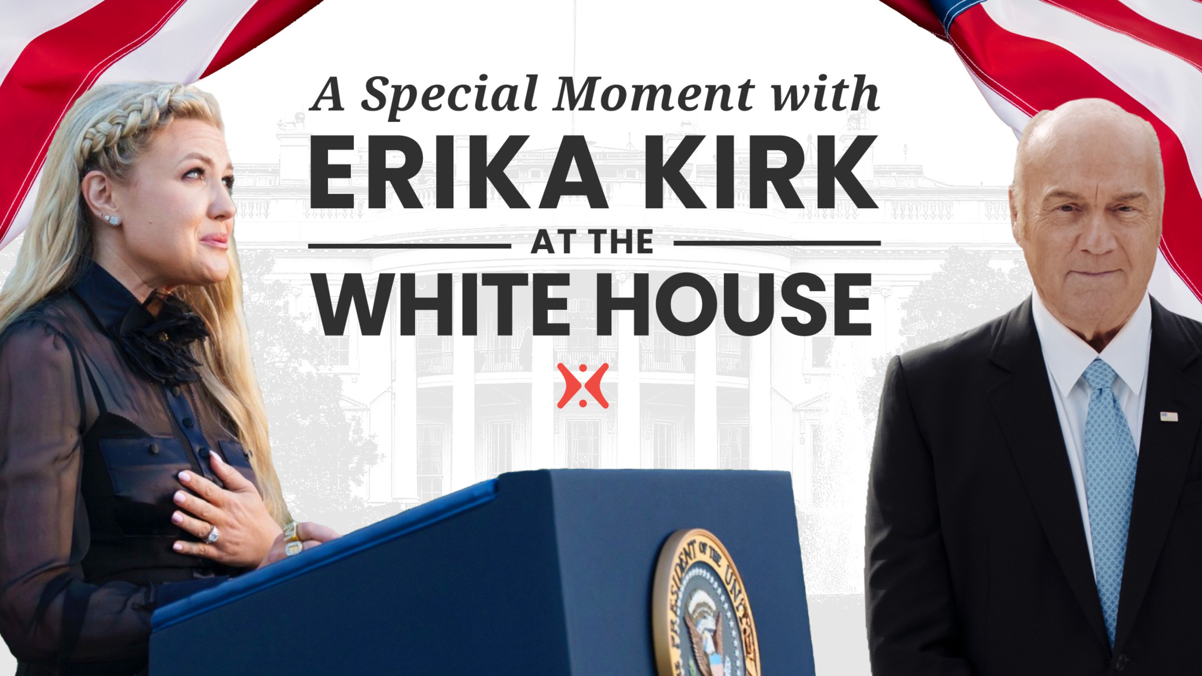My Moment with Erika Kirk at the White House