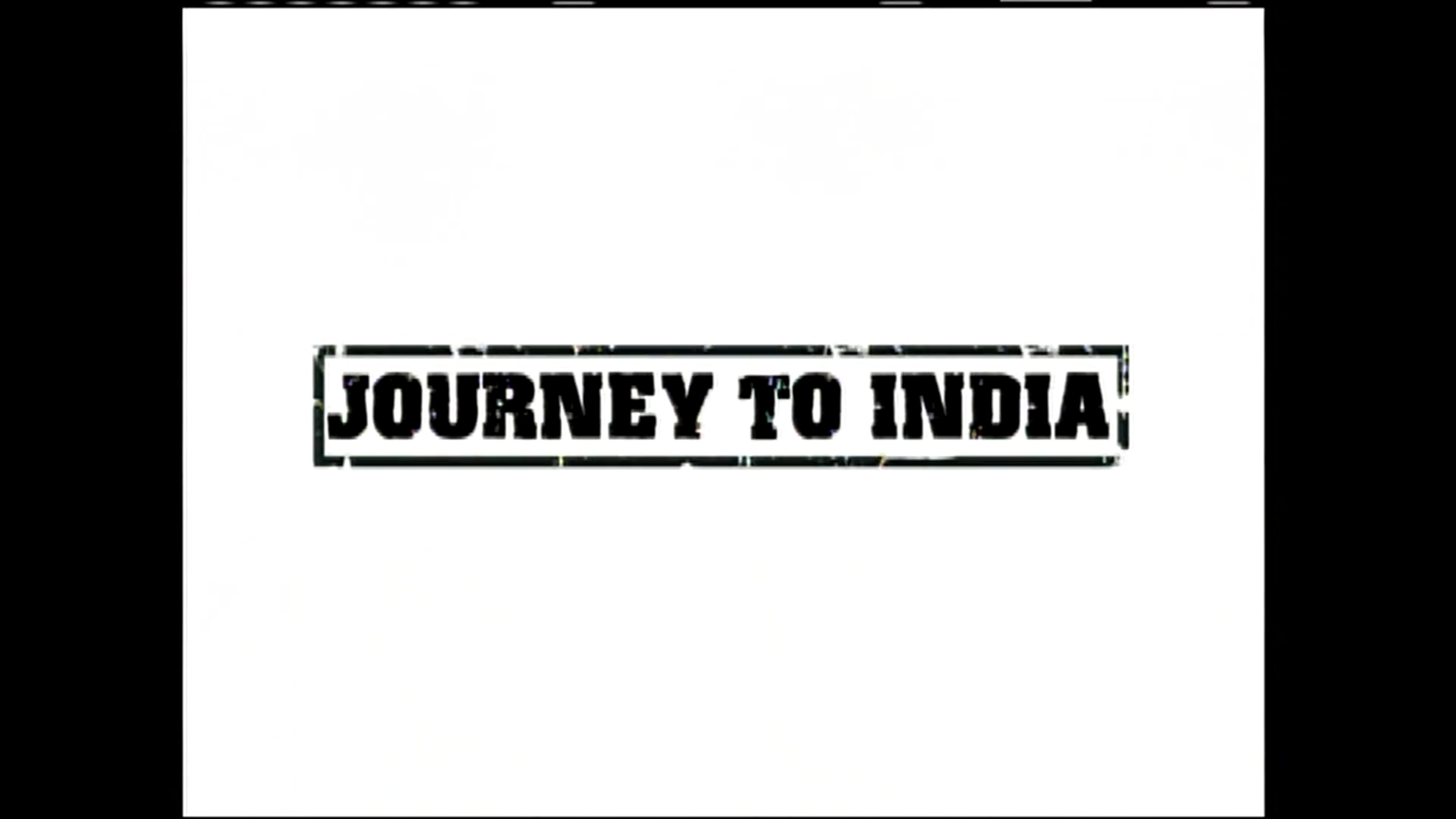 Journey to India