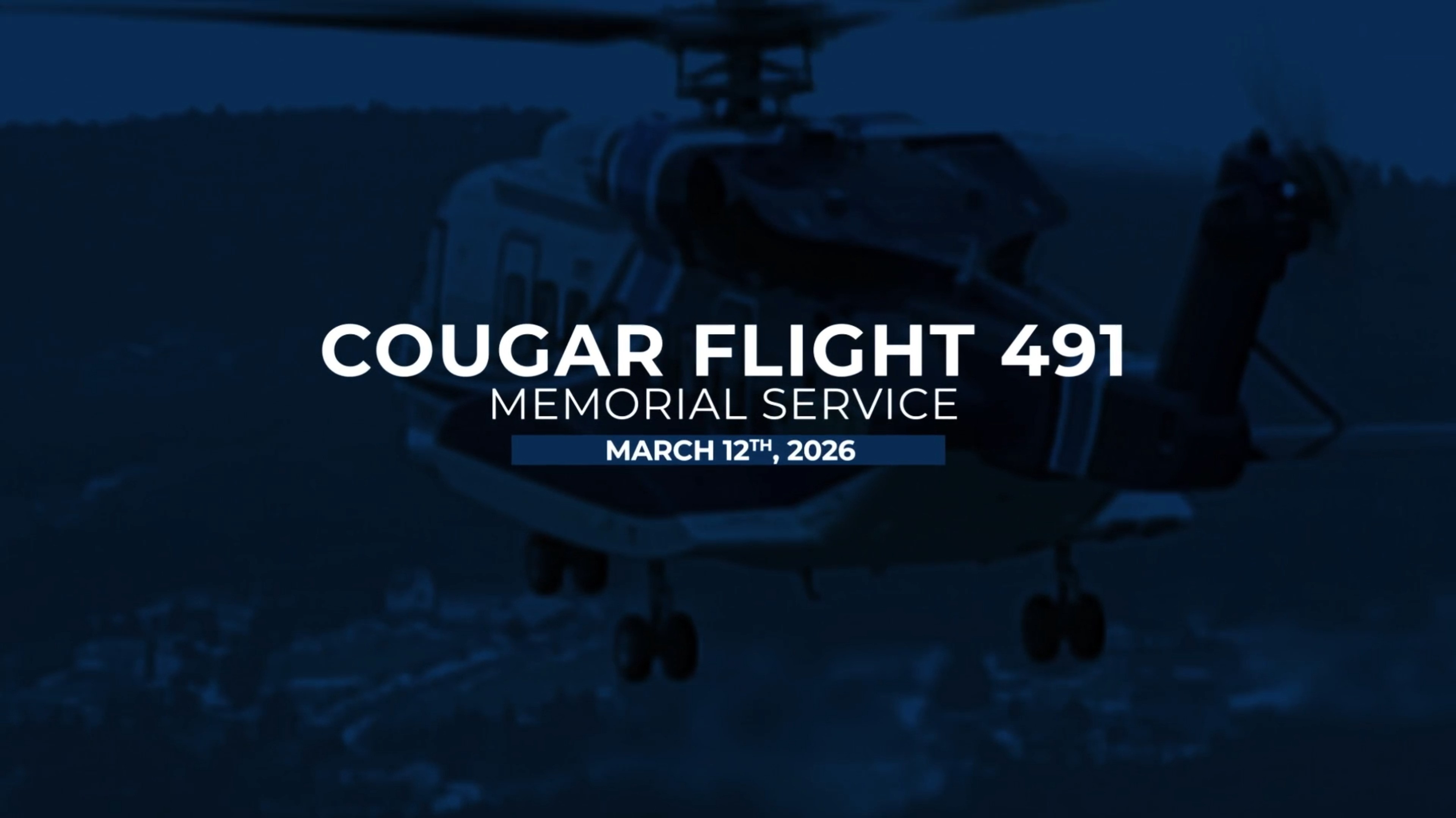 Cougar 491 Memorial 2026