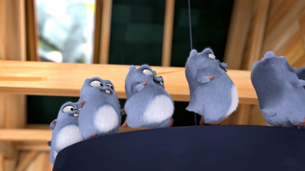 Grizzy et les lemmings S1 EP6 Robots domestiques TéléQuébec