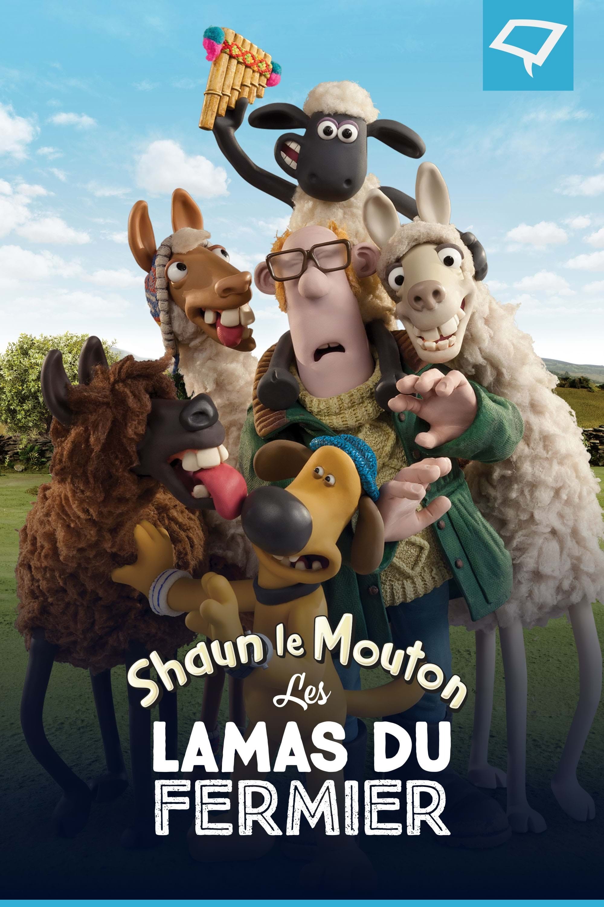Shaun le mouton — Les lamas du fermier TéléQuébec